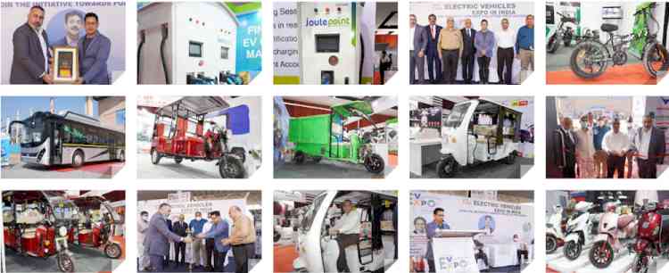 Srujan Karampuri inaugurates 12th edition of 2-Day Electric Vehicles Expo 