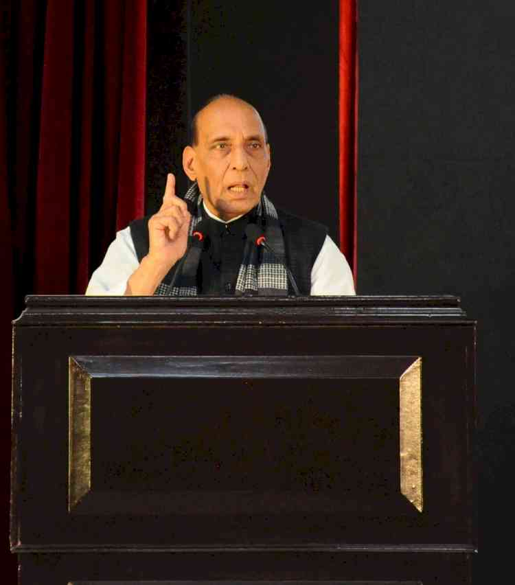 India cannot depend on others for defence technologies amid security challenges: Rajnath