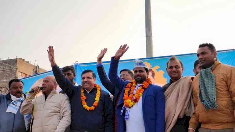 AAP leaders from Delhi land their support to Ramchandra Yadav