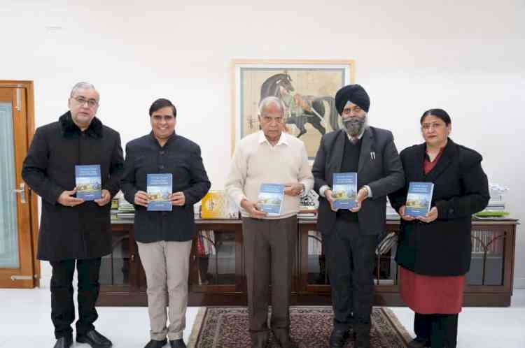 Book penned down by GGN Khalsa College Principal unveiled by Punjab Governor 