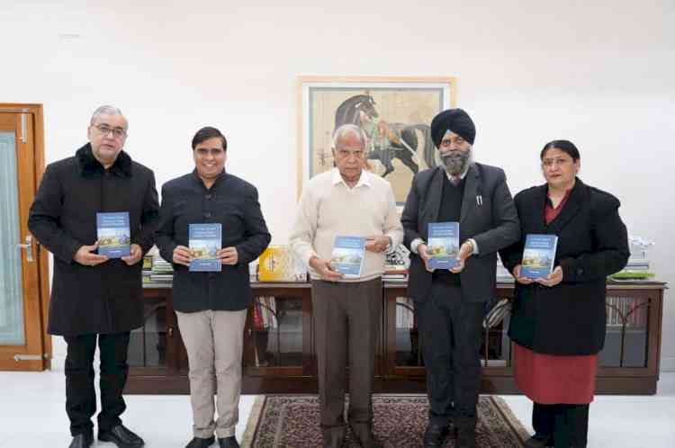 Book penned down by GGN Khalsa College Principal unveiled by Punjab Governor