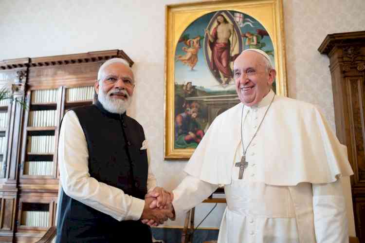 Pope Francis told me invitation to visit India is 'the greatest gift': Modi