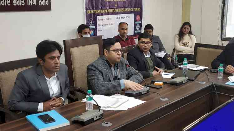 Administration holds special training for poll teams about their role in monitoring election expenditure