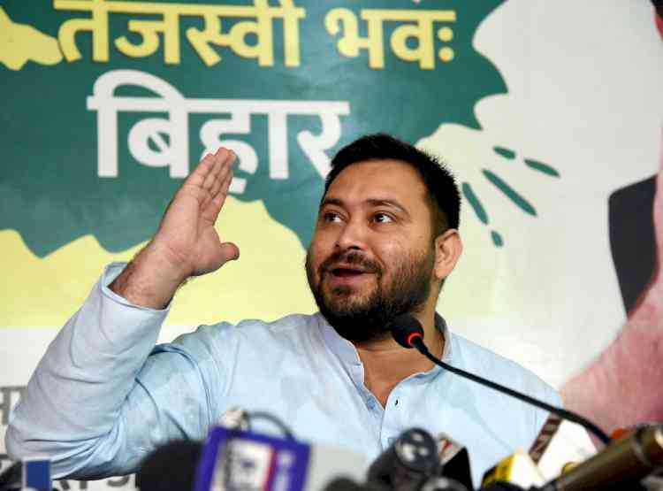 Tejashwi slams Bihar CM for undertaking 'Samaj Sudhar Abhiyan'