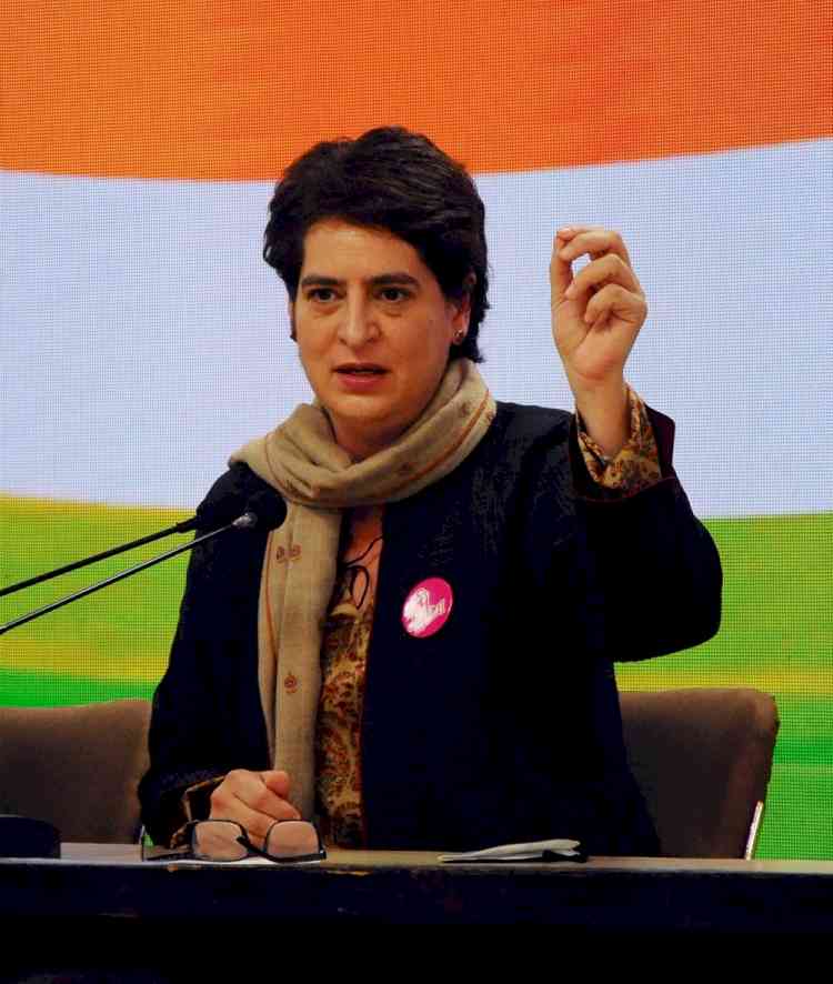 Take strict action against those inciting hatred, violence: Priyanka on Haridwar hate speech