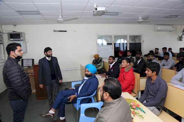 Marshal Machines Ludhiana campus placement drive at GNA University 