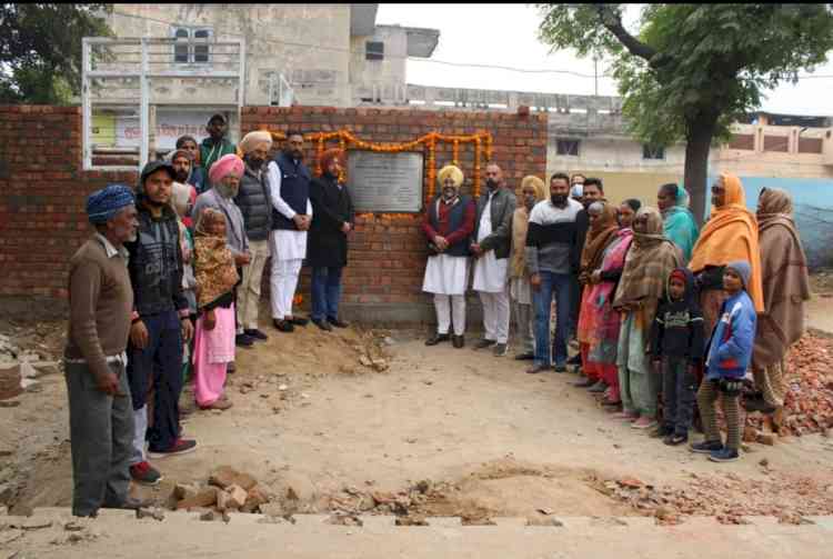 Development of rural areas is stepping stone towards social growth: Cabinet Minister Gurkirat Singh 