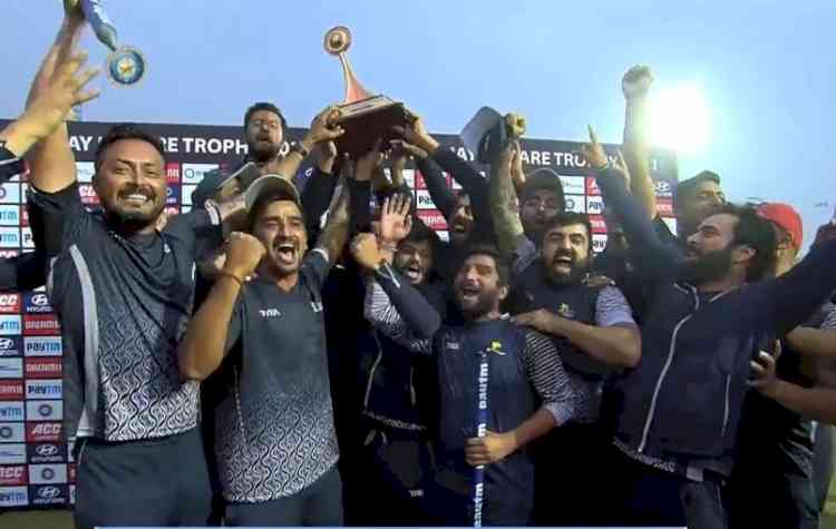 Vijay Hazare Trophy: Himachal beat Tamil Nadu by 11 runs to win maiden title