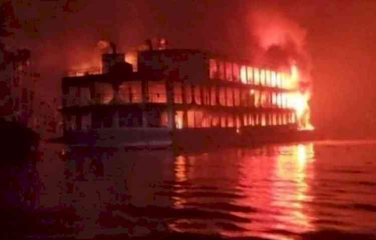 Bangladesh police arrest owner of fire-hit ferry