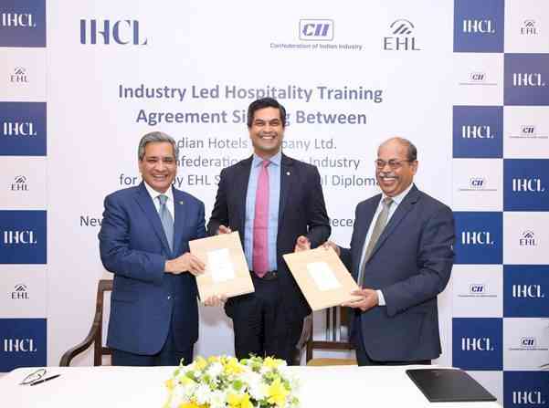 IHCL, in collaboration with CII and EHL, Switzerland, will impart vocational education to hospitality students
