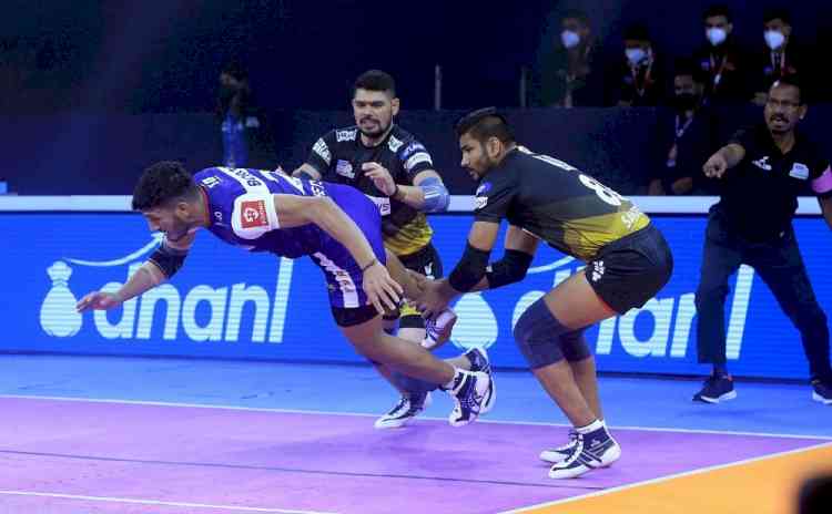 PKL 8: Haryana Steelers defeat Telugu Titans 39-37