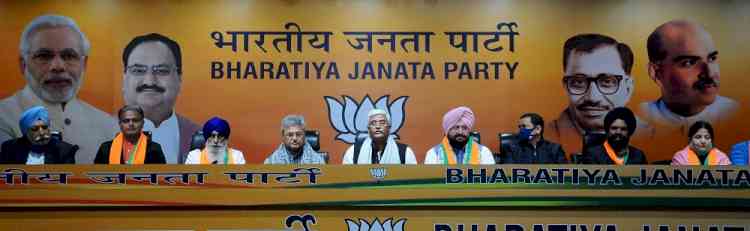 Eyeing urban seats, rebels joining BJP in Punjab