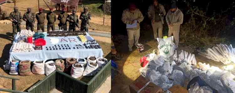 Large cache of explosives recovered in Mizoram