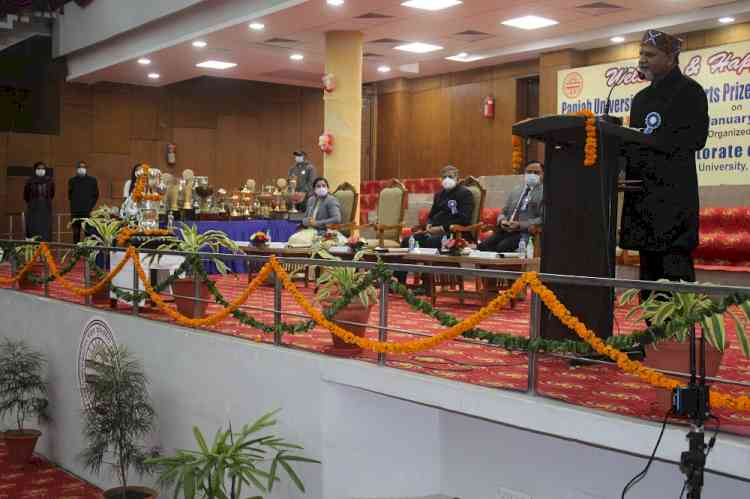 PU organises annual sports prize distribution function 