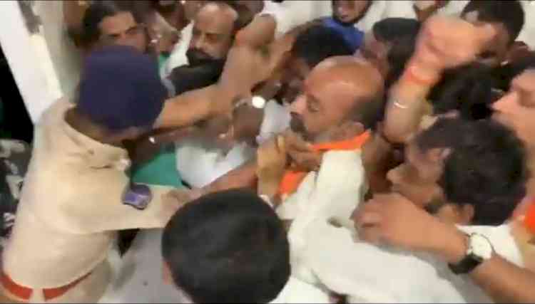 Telangana BJP chief sent to judicial custody for 14 days