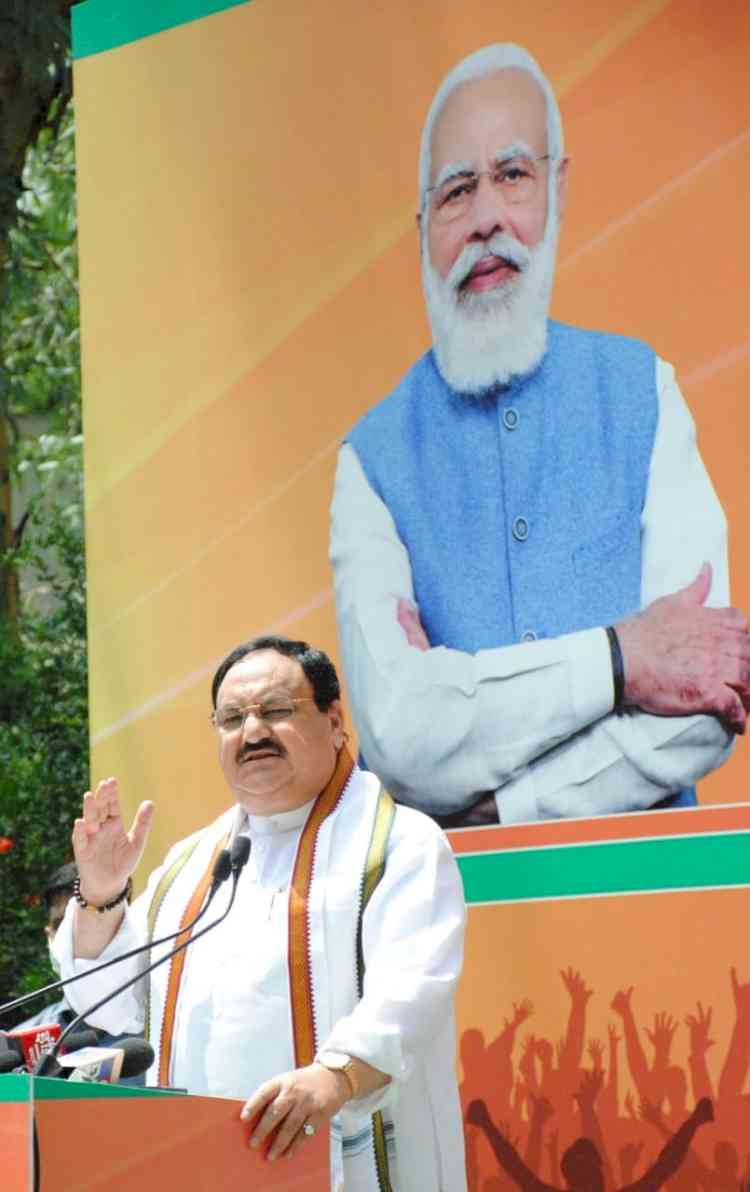 'Stop losing cool', Cong rebuts Nadda's charge on PM security breach