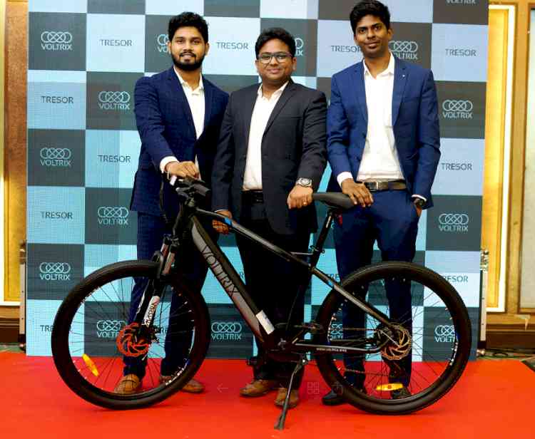Voltrix Mobility enters Indian E-Cycle Segment with launch of TRESOR for Office Commute