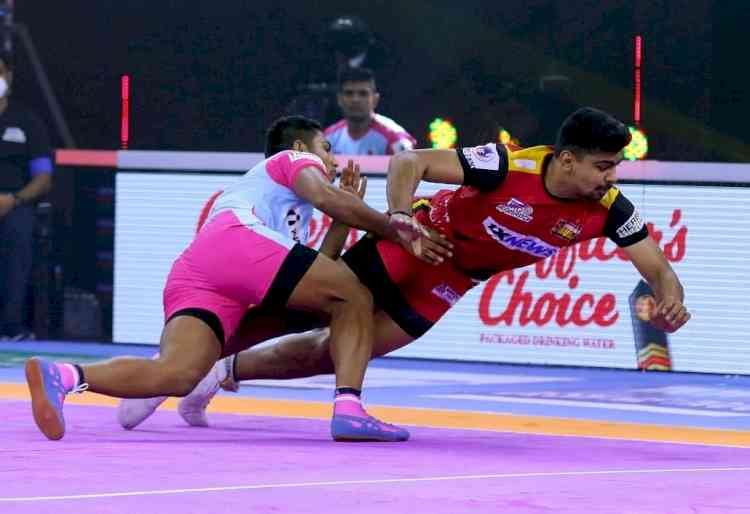 PKL 8: Bengaluru Bulls defeat Jaipur Pink Panthers 38-31