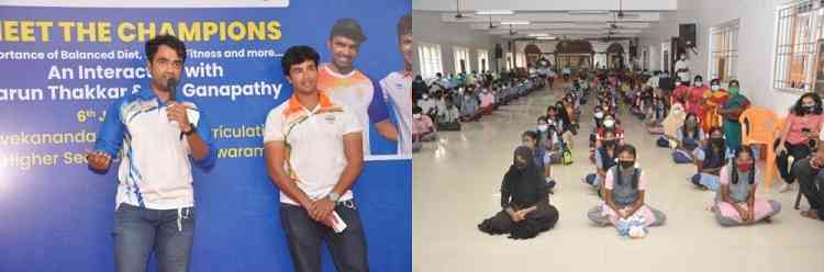 Olympic sailors Ganapathy, Varun take PM Modi's 'Meet the Champions' campaign to Tamil Nadu