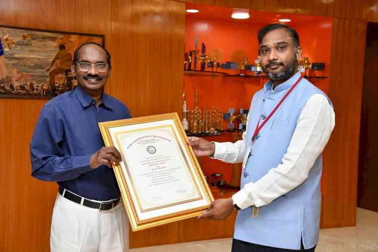 KL Deemed-to-be University honors Dr. K. Sivan, Chairman, Indian Space Research Organization with Honoris Causa
