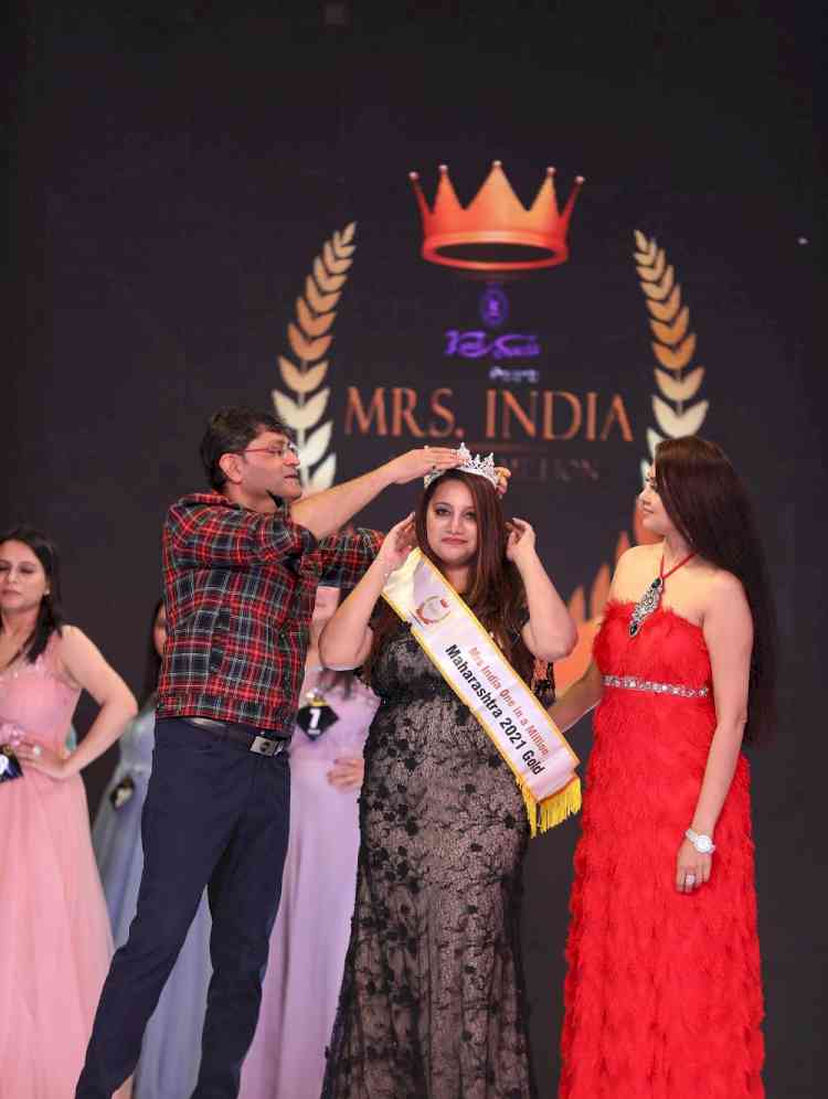 Supriya Shinde crowned Mrs.Maharashtra at Mrs.India One in a Million Season 2