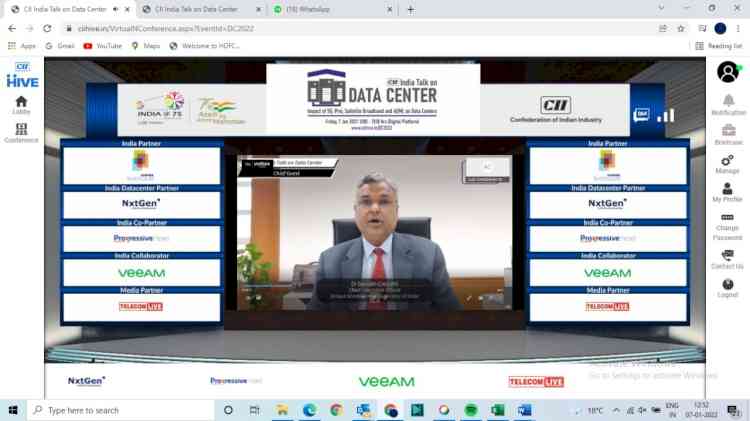 Data Centres can be a key contributor to India's quest Digital Economy : Dr Saurabh Garg, CEO, UIDAI