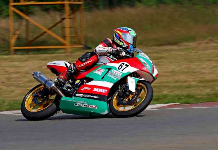 National motorcycle racing: Rajini Krishnan snatches pole position; Deepak Ravikumar leads front-row sweep