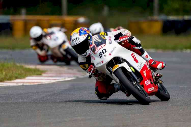 Rajiv Sethu grabs podium for IDEMITSU Honda SK69 Racing team in INMRC Round 4