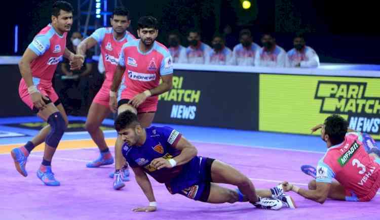 PKL 8: Jaipur Pink Panthers end Dabang Delhi's unbeaten run