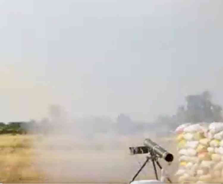 DRDO flight tests Man Portable Anti-Tank Guided Missile