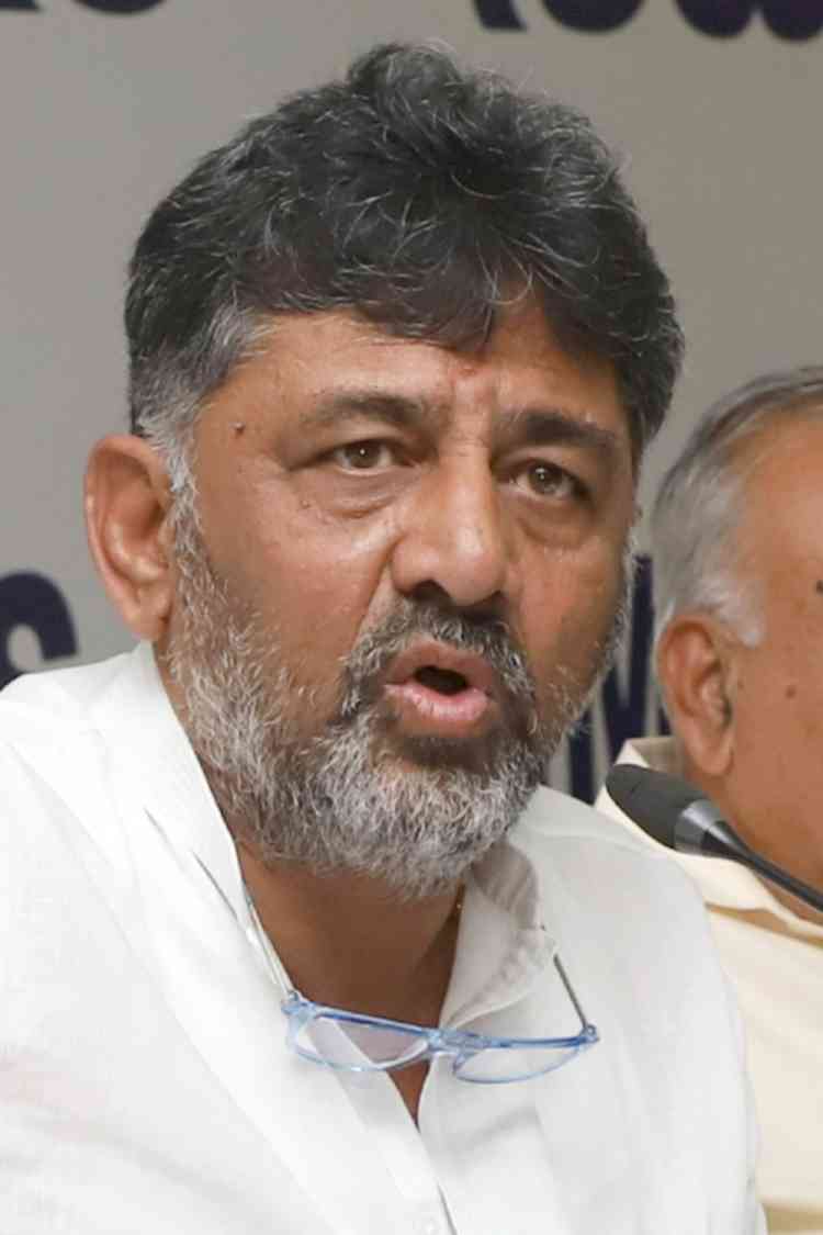 Ex-BJP Minister demands arrest of K'taka Cong chief Shivakumar