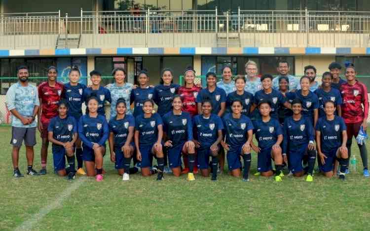 Indian Team reaches Mumbai for AFC Women's Asian Cup