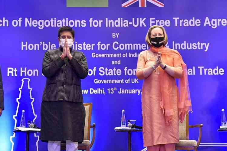 India-UK launch crucial free trade negotiations
