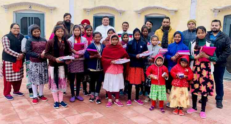 Mayank Foundation celebrated Kanya Lohri at Arya Orphanage