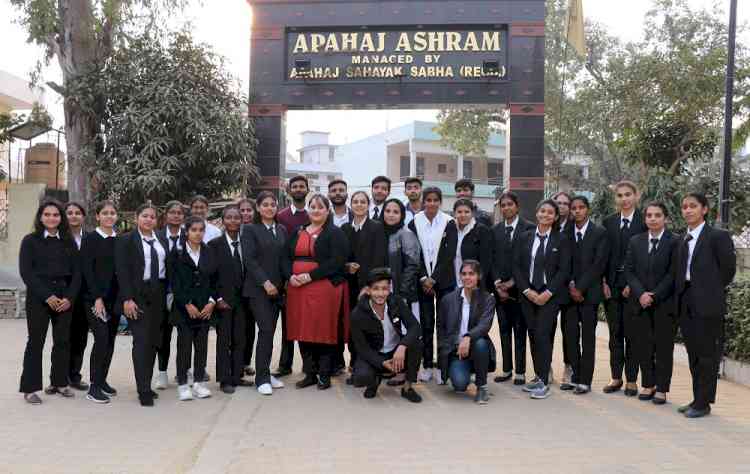Students of CT Institute of Law visits Apahaj Ashram