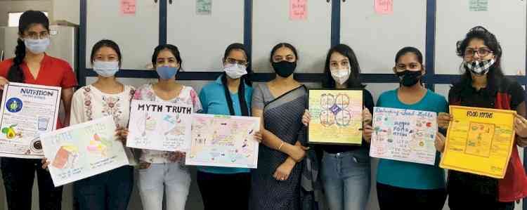 KMV organises poster making competition on food myths