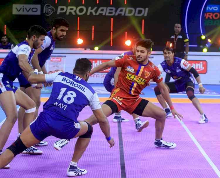 PKL 8: Haryana Steelers go down 25-28 against Dabang Delhi