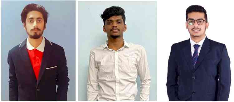 LPU’s three Engineering Students qualify for WorldSkills Competition-2022 to be held in Shanghai, China