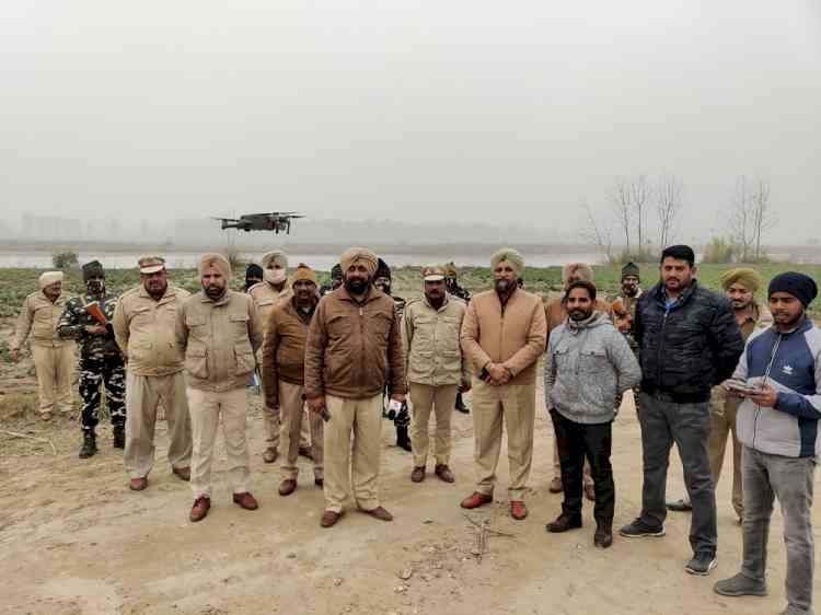 Massive search operation launched in SBS Nagar’s Mand Area adjoining to Satluj River