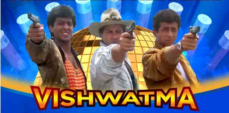 Witness celebratory showcase on Zee Bollywood as the iconic movie Vishwatma clocks 30 years on 24th January