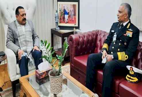Navy chief meets S&T Minister to discuss Deep Ocean Mission modalities