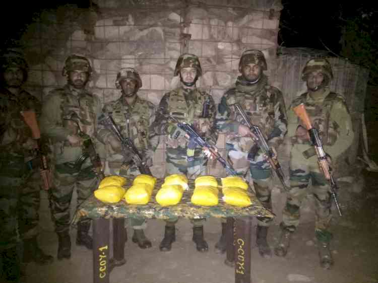 Army recovers over 30 kg narcotics along LoC in J&K's Poonch