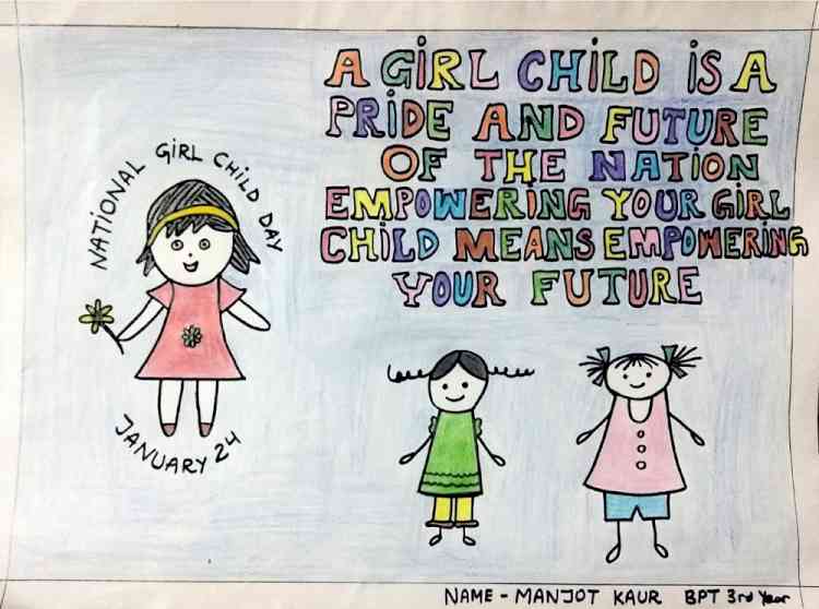 Lyallpur Khalsa College celebrates National Girl Child Day