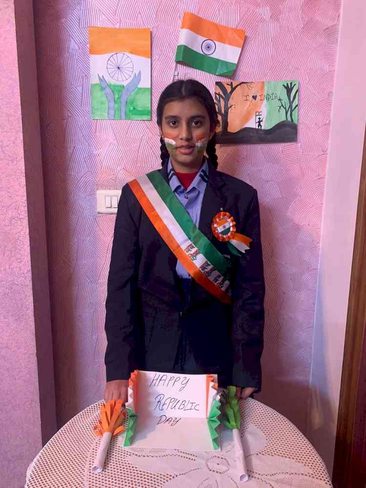 Republic Day celebrated at DCM Presidency School