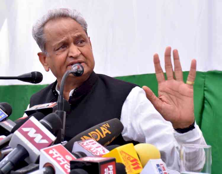 It hardly matters who is leaving Congress, says Ashok Gehlot