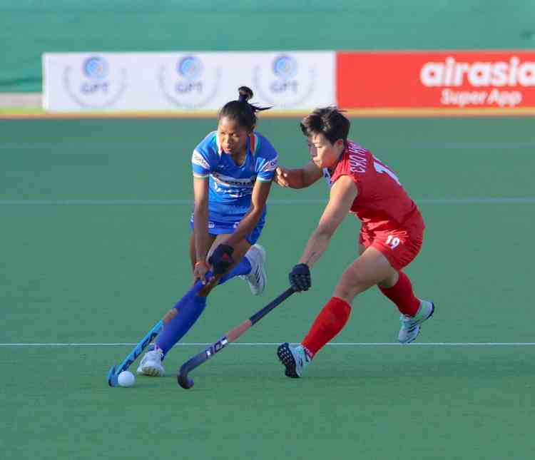 Indian women's hockey team go down 2-3 to Korea in semi-final of Asia Cup