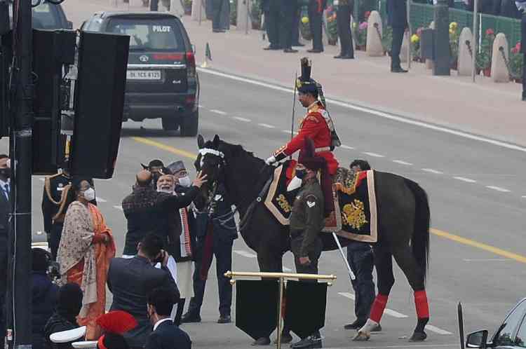 President's Bodyguard horse 'Virat' retires from service