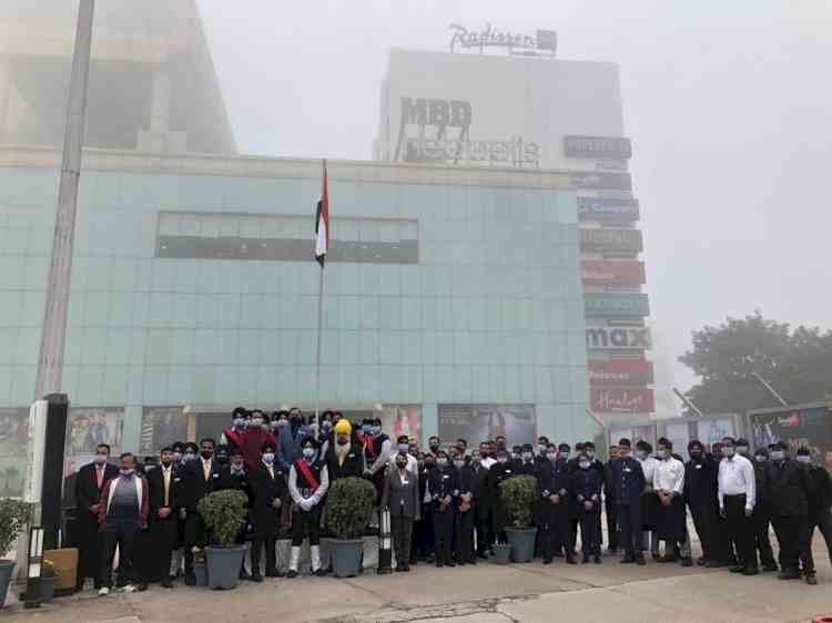 Republic day celebrated at MBD Neopolis mall Ludhiana