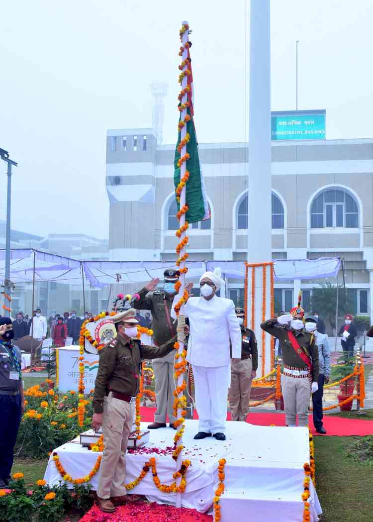 73rd Republic Day celebrated  in Rail Coach Factory