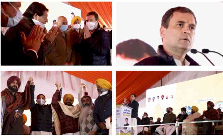 Cong to announce CM face in Punjab after consulting party workers: Rahul